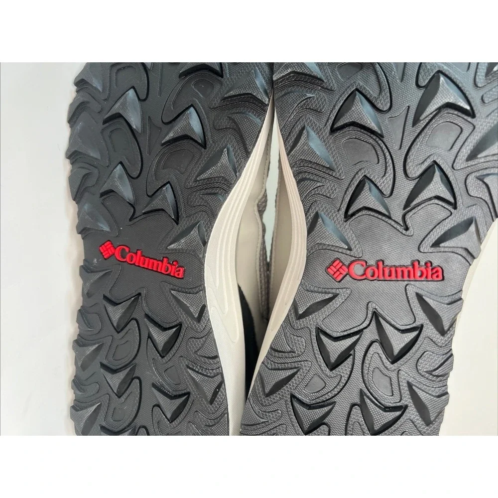 Columbia Men's Trailstorm Mid Waterproof Shoe in Gray & Red Size 11 BM0155-005